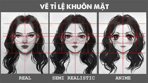 cách vẽ khuôn mặt